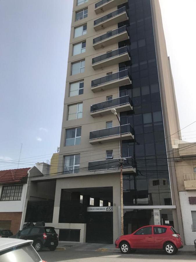 Espacio Chacabuco Apartment โกโมโดโร รีวาดาเวีย ภายนอก รูปภาพ